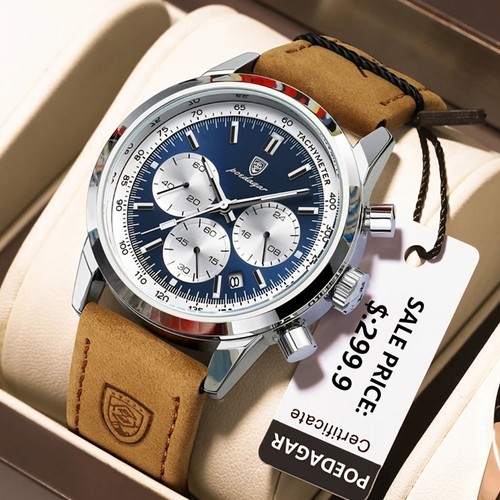 Luxus herren uhr - herren, leder
