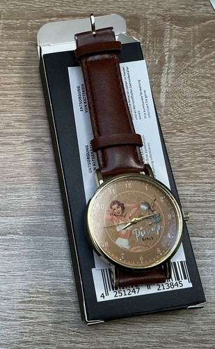 Goldfarbene herrenarmbanduhr - goldfarbene,