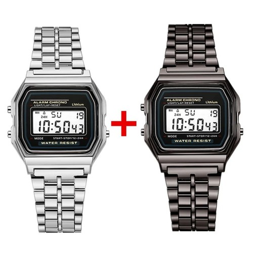 2stück digital armbanduhr - digital,