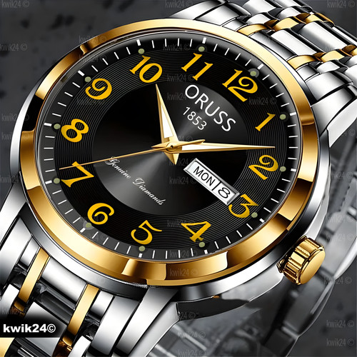 Edelstahl armbanduhr herren - edelstahl,
