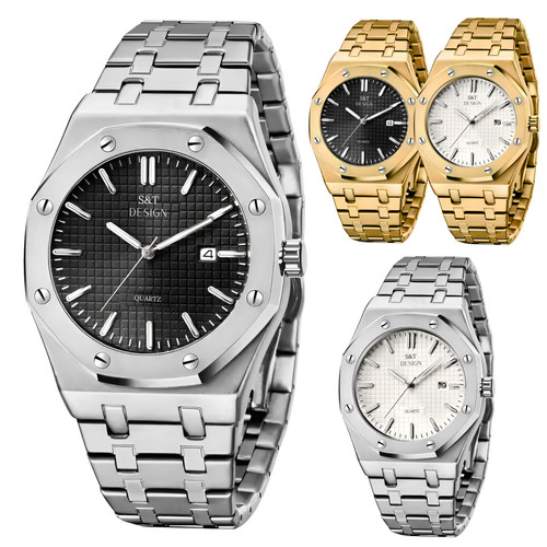 Armbanduhr edelstahl herrenuhr - armbanduhr,