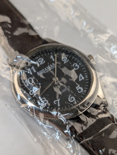 Aquamar herren uhr quarz - uhr,