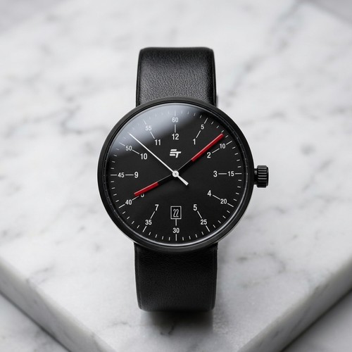 Herrenuhr 46031 schwarz - 46031,