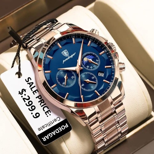 Chronograph armbanduhr herren - chronograph,