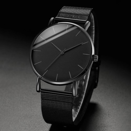 Herrenuhr quarz edelstahl - herrenuhr,