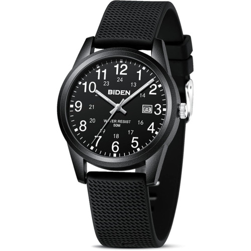 Herren armbanduhr analog quarz - armbanduhr,