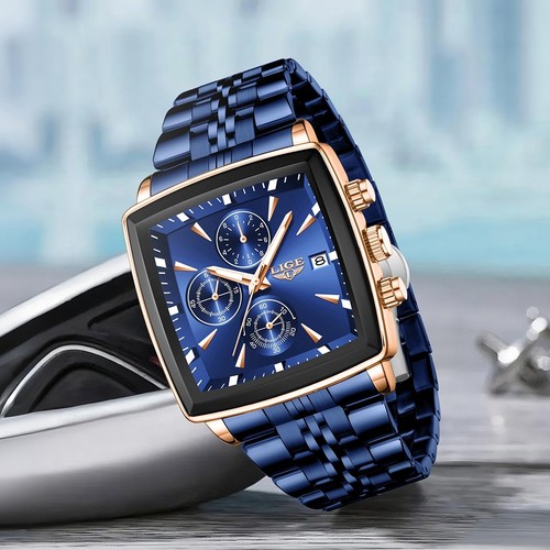 Herren armbanduhr edelstahl - herren,