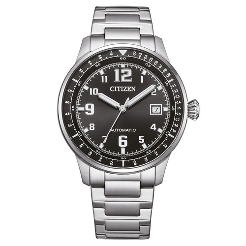 Citizen urban military silber - military,