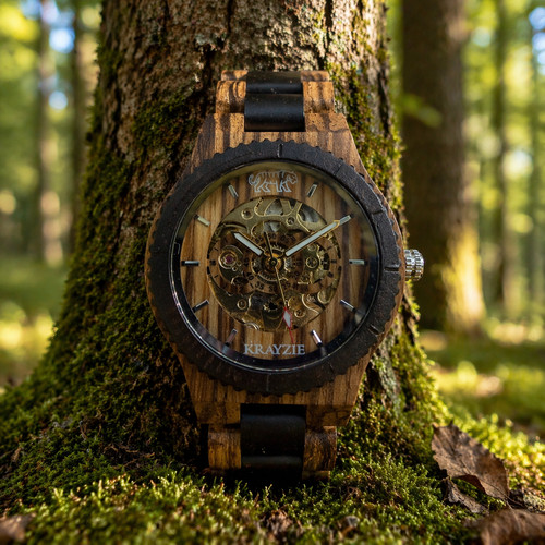 Armbanduhr herren uhr aus holz - aus,