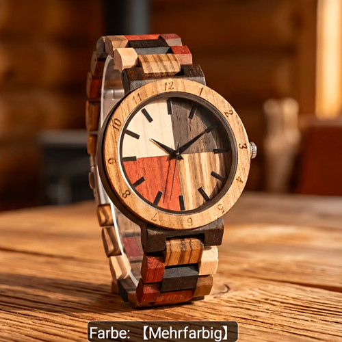 Herren holz armbanduhr - holz,