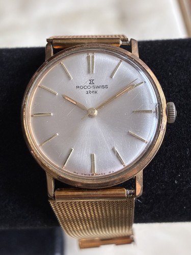 Roco swiss vintage - swiss, herrenuhr