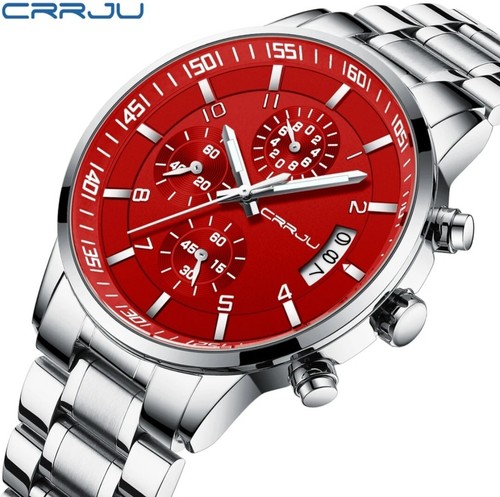 Herren edelstahl armbanduhr - edelstahl,